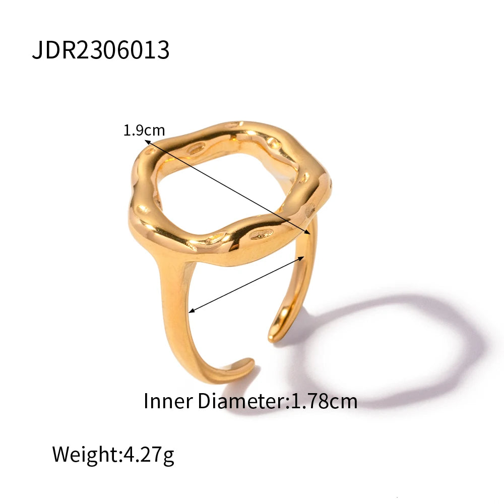 טבעת דונאט ייחודית Circle Charm