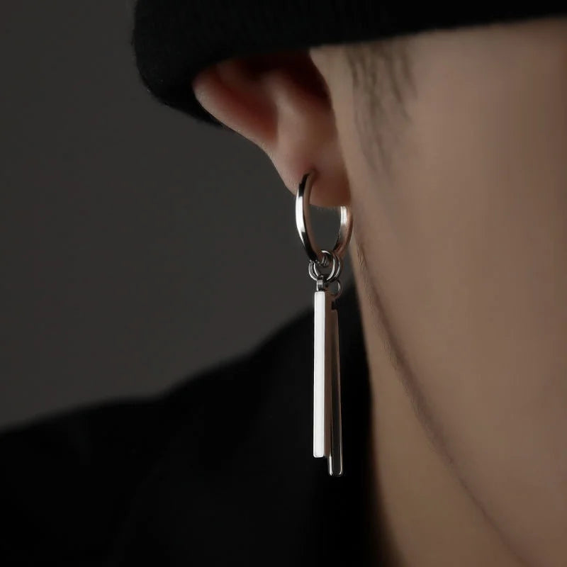 עגילי Minimalist Long