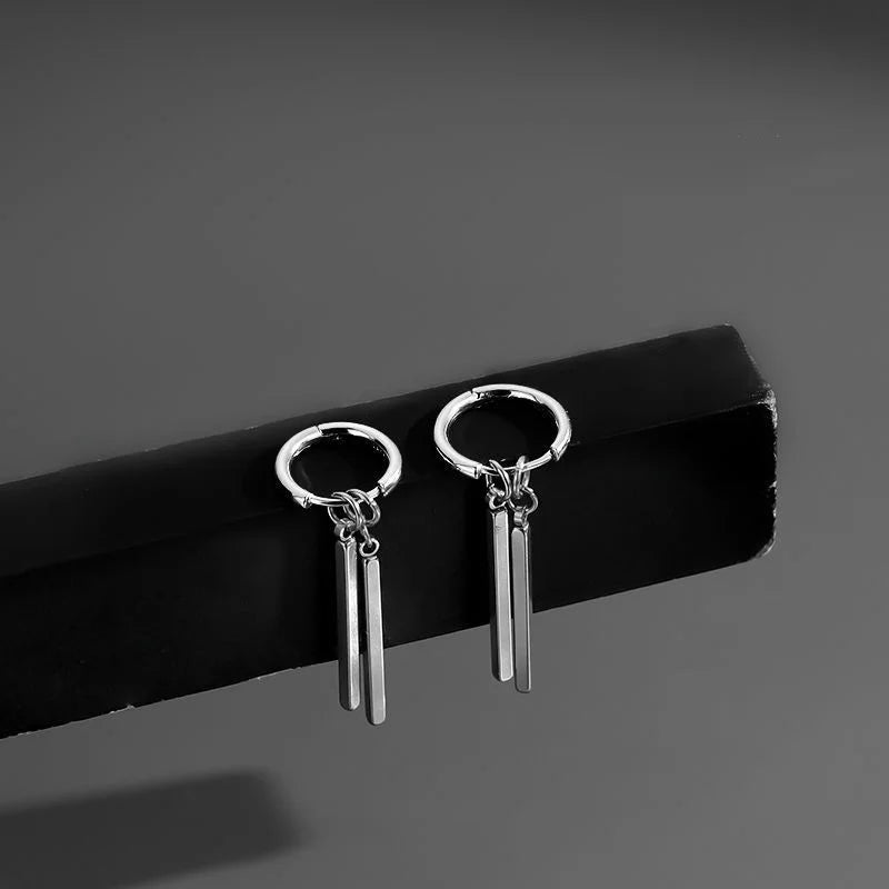 עגילי Minimalist Long