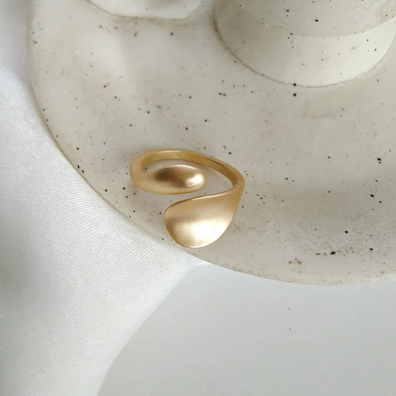 טבעת פתוחה מינימליסטית Minimalist Open Ring
